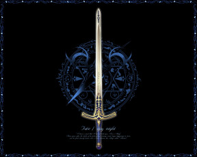 Картинка аниме fate stay night
