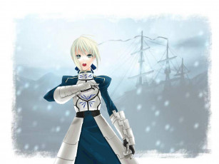Картинка аниме fate stay night