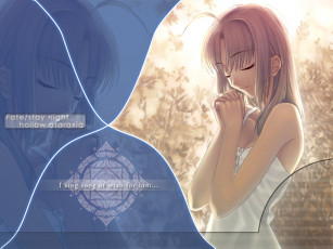 Картинка аниме fate stay night