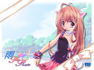 Картинка аниме the rain