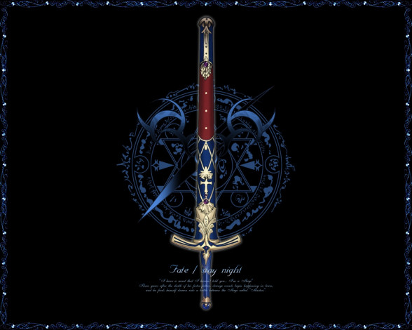 Обои картинки фото аниме, fate, stay, night