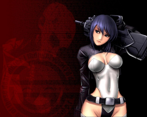 Обои картинки фото аниме, ghost, in, the, shell