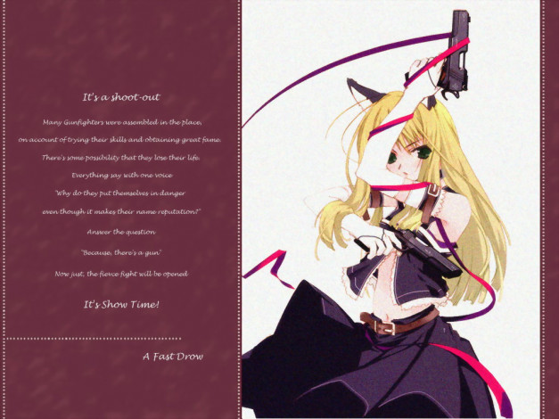 Обои картинки фото аниме, weapon, blood, technology