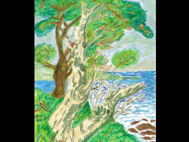 Обои картинки фото рисованные, природа