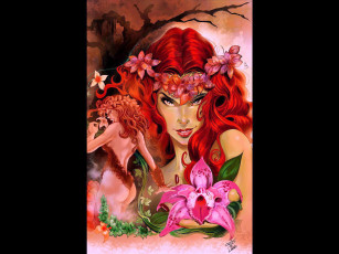 Картинка орхидея фэнтези девушки