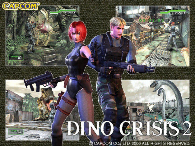 Обои картинки фото dino, crisis, видео, игры