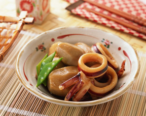 Картинка еда рыбные блюда морепродуктами