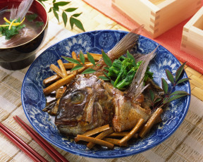 Картинка еда рыбные блюда морепродуктами