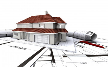 Картинка 3д графика architecture архитектура