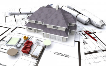 Картинка 3д графика architecture архитектура