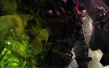 Картинка glen angus фэнтези роботы киборги механизмы