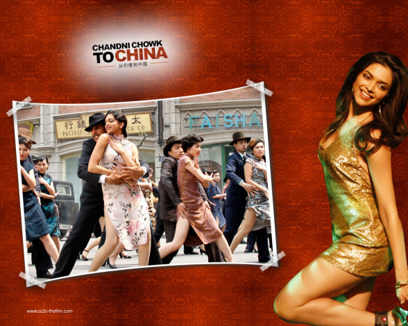 Обои картинки фото chandni, chowk, to, china, кино, фильмы