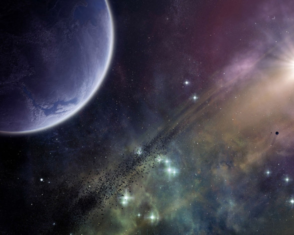 Обои картинки фото космос, арт