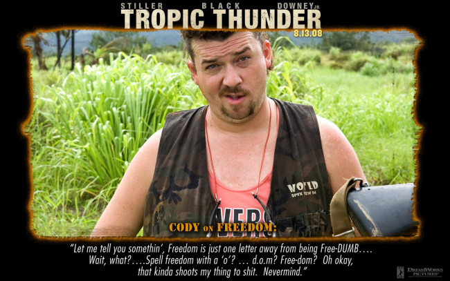 Обои картинки фото кино, фильмы, tropic, thunder
