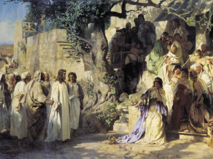 обоя генрих, семирадский, рисованные