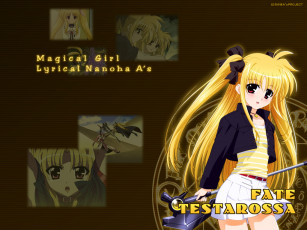 Картинка magical girl lyrical nanoha аниме mahou shoujo