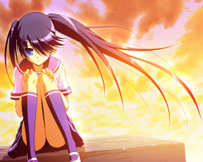 Картинка аниме black rock shooter