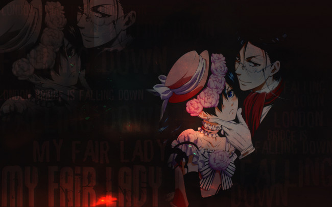 Обои картинки фото аниме, kuroshitsuji