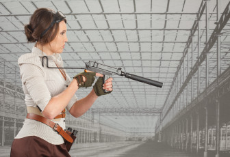 Картинка -Unsort+Девушки+с+оружием девушки unsort оружием оружия