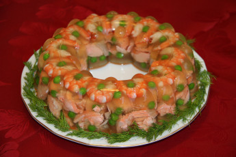 Картинка еда рыбные блюда морепродуктами заливное из сёмги