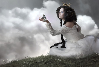 Картинка разное компьютерный+дизайн принцесса бабочка