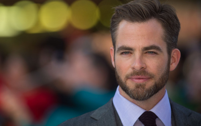 Обои картинки фото мужчины, chris pine, мужчина