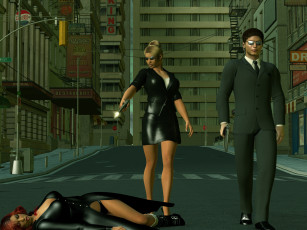 Картинка 3д+графика фантазия+ fantasy мужчина фон взгляд девушка