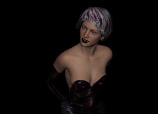 Картинка 3д+графика люди+ people фон взгляд девушка