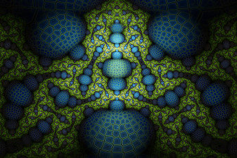 Картинка 3д+графика фракталы+ fractal узор фон цвета