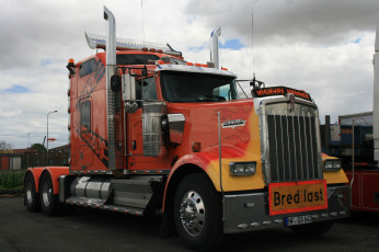 Картинка kenworth автомобили тяжелый грузовик седельный тягач