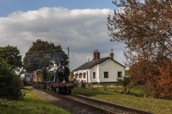 Картинка техника паровозы паровоз дорога железная
