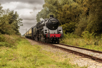 Картинка техника паровозы паровоз дорога железная