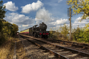 Картинка техника паровозы паровоз дорога железная