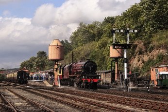 Картинка техника паровозы паровоз дорога железная