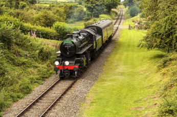 Картинка техника паровозы паровоз дорога железная