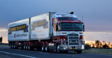 Картинка k200+kenworth автомобили kenworth тягач седельный грузовик тяжелый