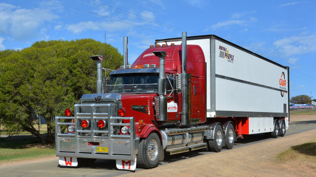 Обои картинки фото western star, автомобили, тягач, седельный, грузовик, тяжелый