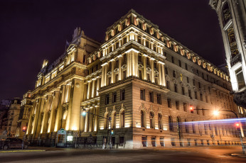 Картинка palacio+de+justicia города -+дворцы +замки +крепости огни здание ночь