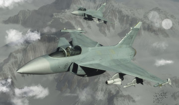 Картинка 3д+графика армия+ military полет самолеты