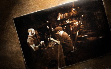 Картинка аниме cowboy+bebop spike джет jet спайк бар