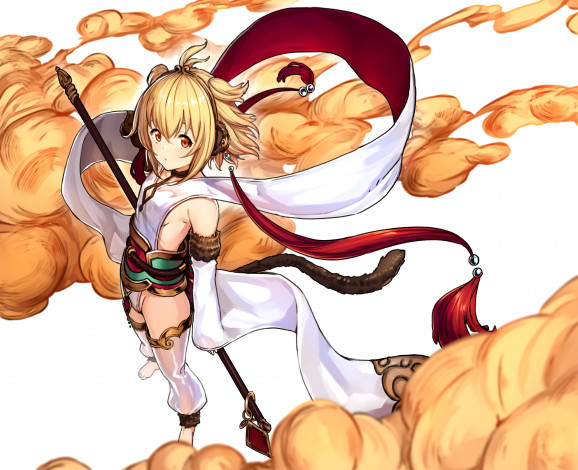 Обои картинки фото автор,  keita , kta0, аниме, оружие,  техника,  технологии, anchira, granblue, fantasy