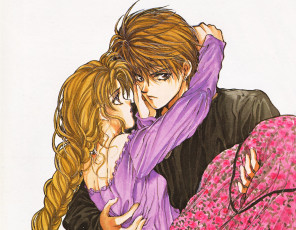 Картинка аниме angel+sanctuary двое