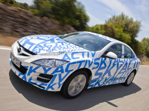 обоя mazda 6 skyactiv prototype 2011, автомобили, mazda, skyactiv, 6, prototype, 2011