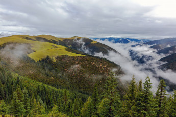 Картинка природа горы облака