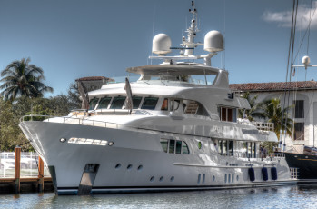 Картинка yacht+sofia+-+fort+lauderdale корабли Яхты суперяхта