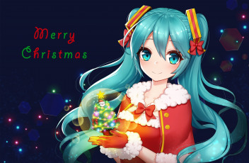 Картинка аниме vocaloid фон взгляд девушка