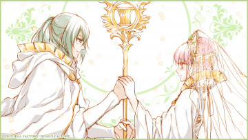 Картинка аниме wand+of+fortune девушка парень