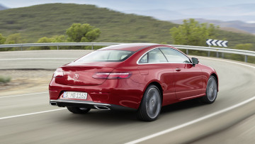 обоя mercedes-benz e-class coupe 2017, автомобили, mercedes-benz, 2017, coupe, e-class