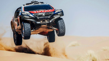 Картинка peugeot+2008+dkr+2016 автомобили peugeot dkr 2008 джип ралли 2016