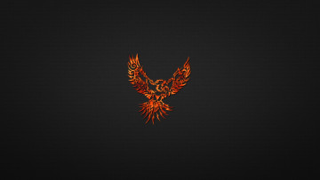 Картинка рисованное минимализм фон орел